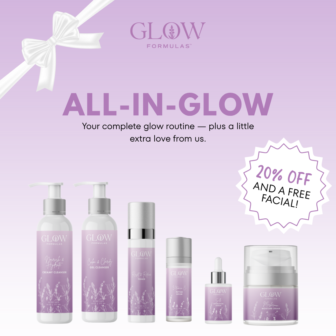HOLIDAY SAVINGS | The All-In-Glow Kit 20% OFF + FREE MINI FACIAL