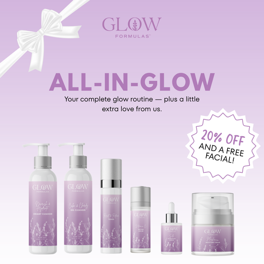HOLIDAY SAVINGS | The All-In-Glow Kit 20% OFF + FREE MINI FACIAL