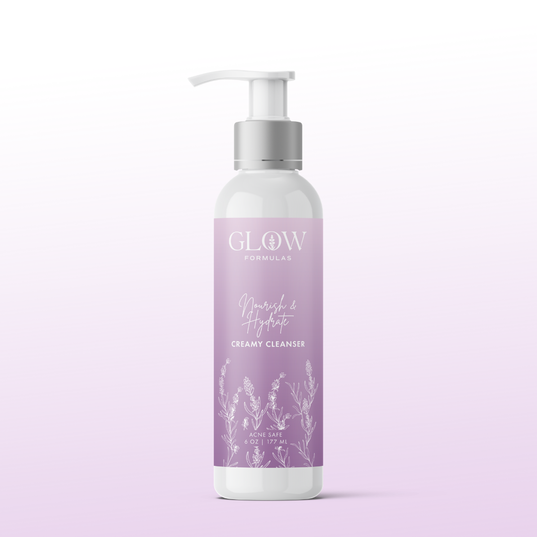 Nourish & Hydrate Creamy Cleanser – Gentle Hydrating Face Wash (6oz)
